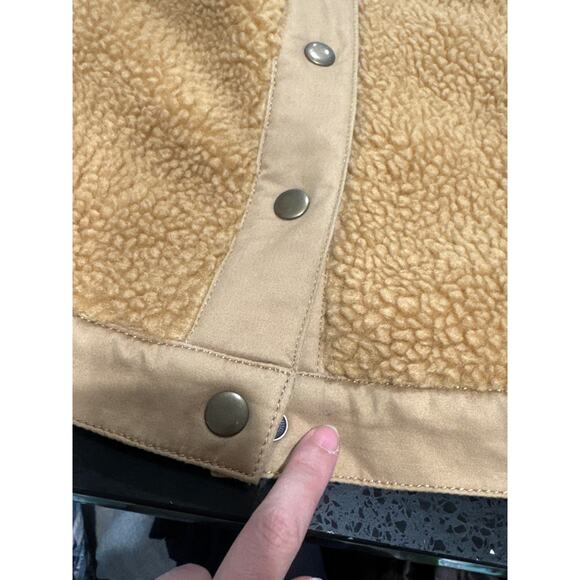 Madewell Tan Sherpa Jacket - Picture 9 of 9